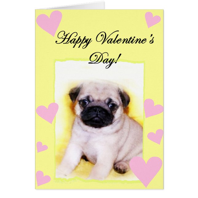 Puppy Hälsningskort (Framsidan)