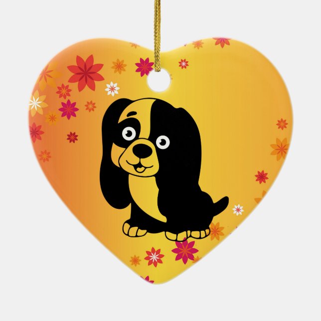 Puppy Heart Ornament (Baksidan)