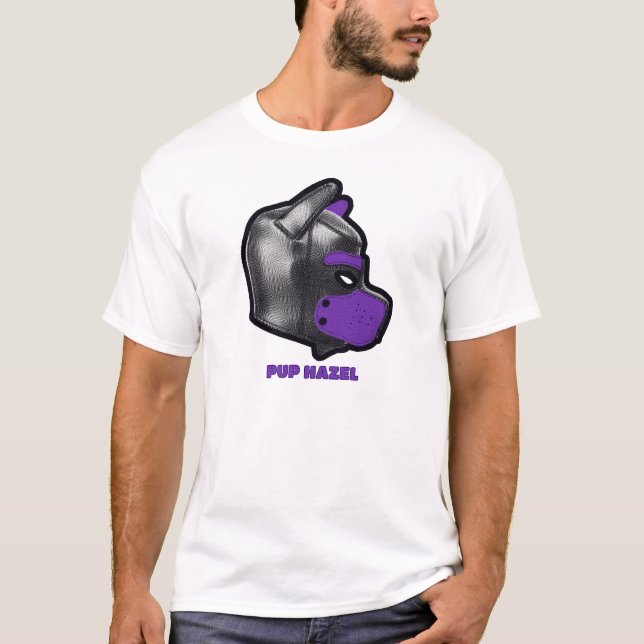 Puppy hood Purple T Shirt (Framsida)