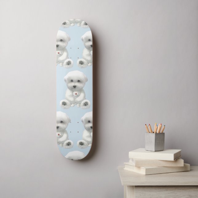 Puppy Hugger Hans Leksak Mini Skateboard Bräda 18,5 Cm (Väggkonst)