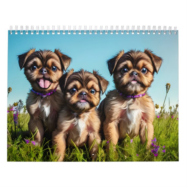 Puppy hund älskare kalender (Omslag)
