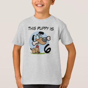 Puppy Hund Anpassade Birthday Tshirts