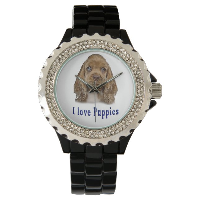 Puppy Hund Armbandsur (Framsida)