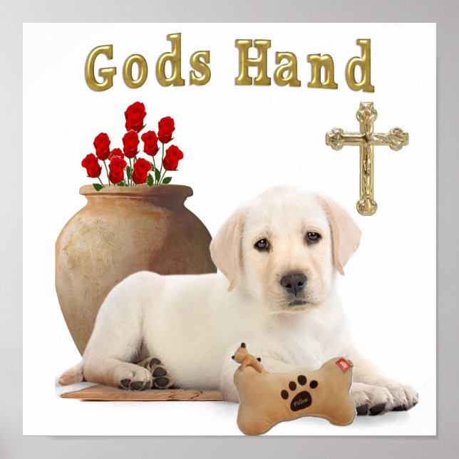 Puppy Hund Christian poster (Framsidan)