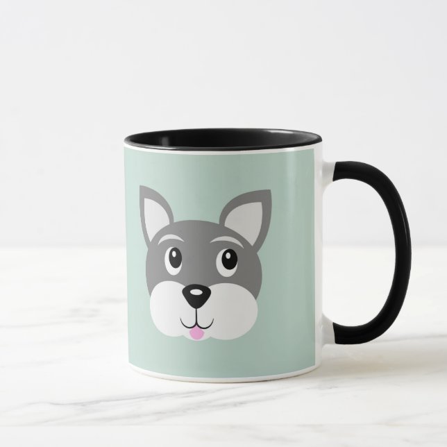 Puppy Hund Coffee Mugg (Höger)