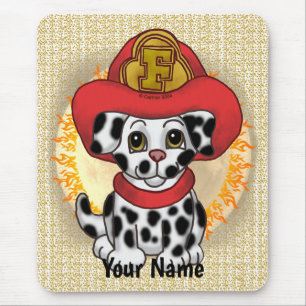 Puppy Hund Firefighter Musmatta