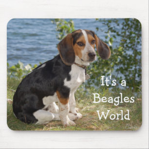Puppy-Hund för beagle-valpar Musmatta