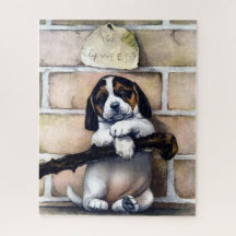 Puppy-hund för försäljning, illustration av söt vi