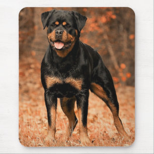 Puppy-Hund för rottweiler Musmatta