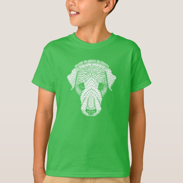 PUPPY HUND HEAD T SHIRT (Framsida)