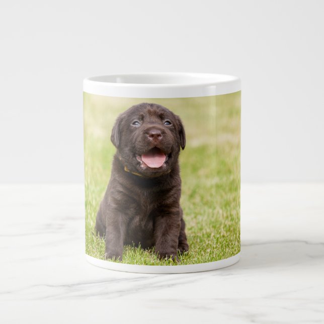 Puppy-hund Jumbo Mugg (Framsidan)
