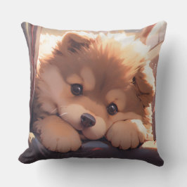 Puppy hund kawaii stil kudde