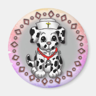 Puppy Hund Nurse Magnet