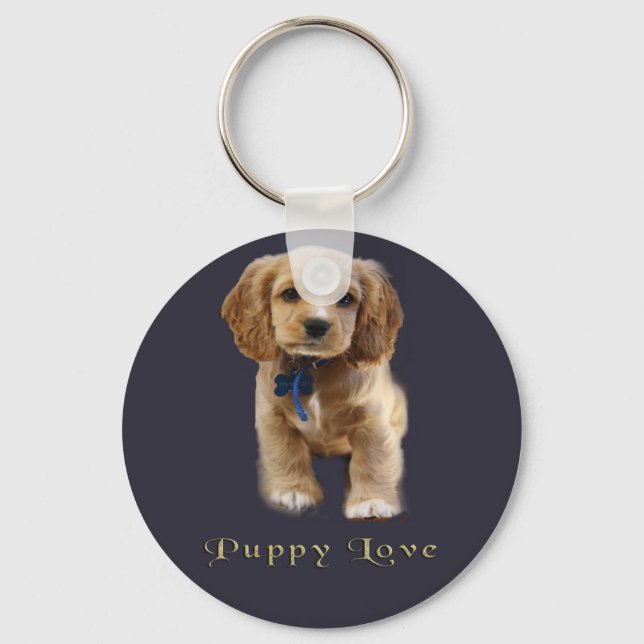 Puppy hund nyckelring (Framsida)