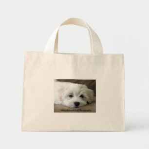 Puppy Hund Ögon Mini Tygkasse