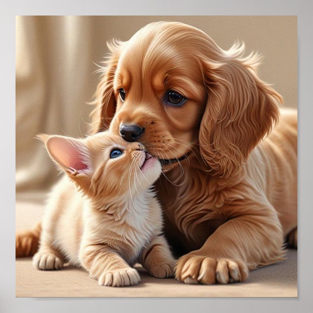 Puppy-hund poster (Framsidan)