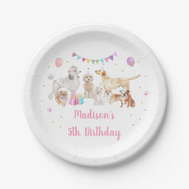 Puppy Hund Rosa Tass-ty Girl Birthday