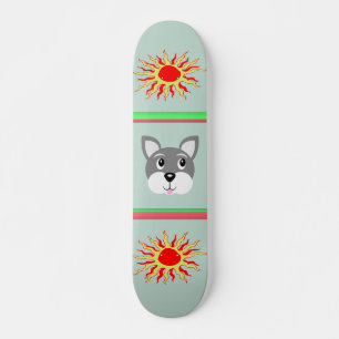 Puppy Hund Skateboard