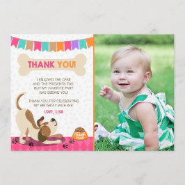 Puppy Hund Tack, Tass-Ty Tass Tie Girl Tack Kort