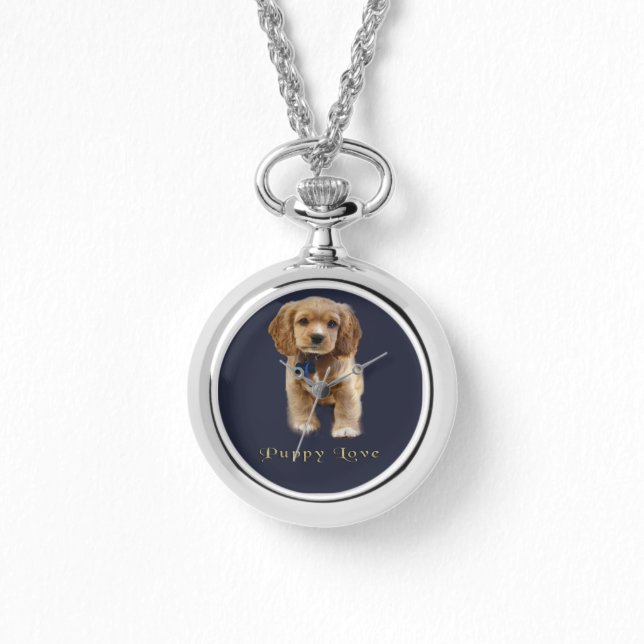 Puppy hund Watch Armbandsur (Framsida)