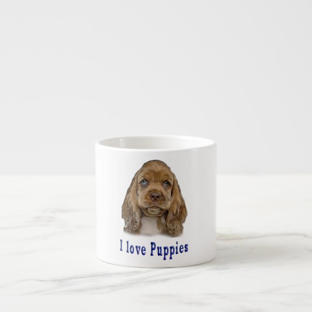Puppy Hundar Espressomugg (Framsidan)