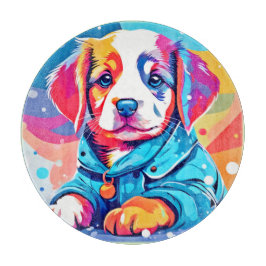Puppy in Blue Jacka Design