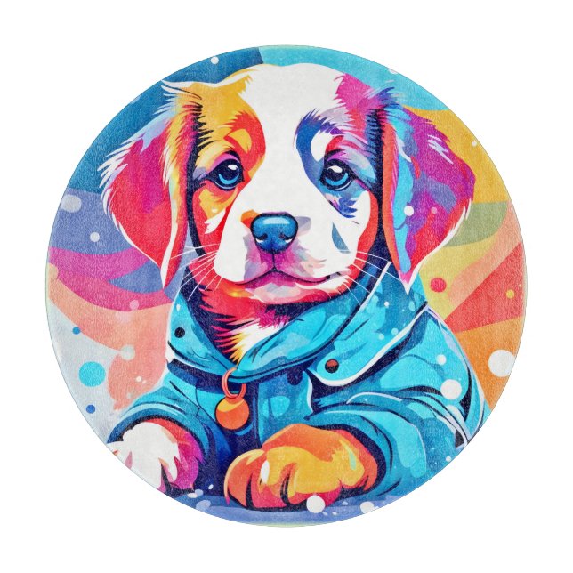 Puppy in Blue Jacka Design (Framsidan)