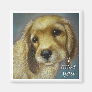 Puppy - jag saknar dig - Magnet