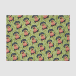 Puppy jul Dachshund Weiner Santa Hund