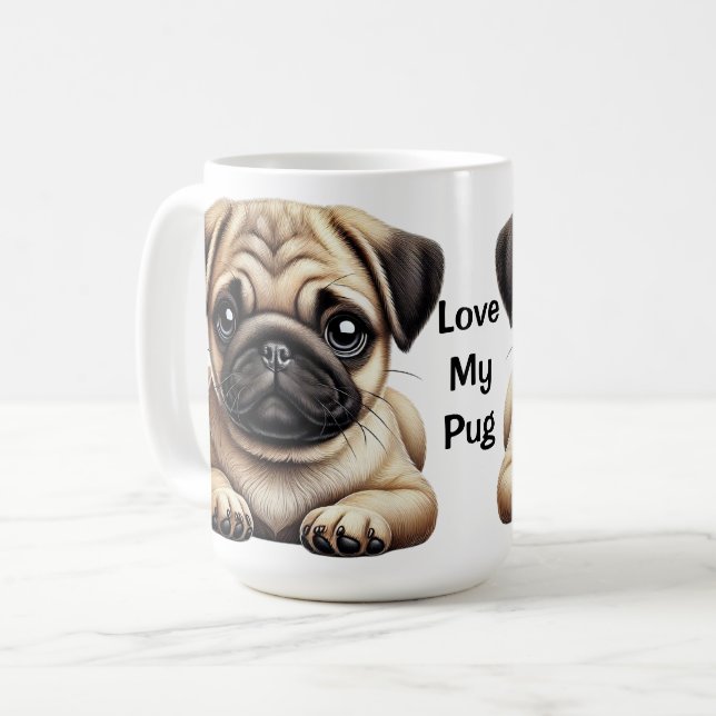 Puppy Kaffemugg (Framsida vänster)