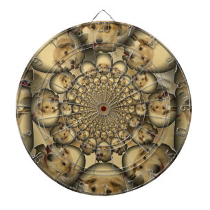 Puppy Kaleidoscope Art-utskrift Darttavla
