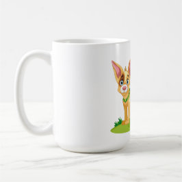 Puppy Kärlek är det bästa Kärlek Kaffemugg