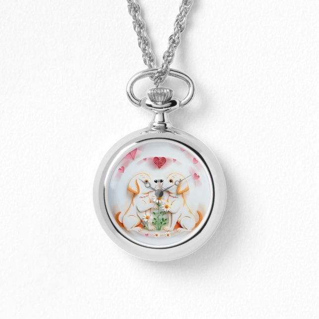 Puppy Kärlek Armbandsur (Framsida)