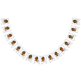 Puppy Kärlek Barns födelsedag Vimplar