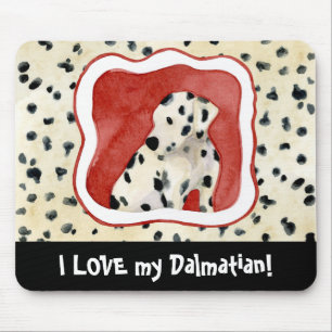"Puppy Kärlek" Dalmatien Puppy Art av Audrey Jeann Musmatta