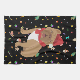 Puppy Kärlek för Helgdagarna: Cute Kitchen Towels Kökshandduk