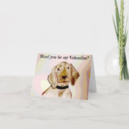 Puppy Kärlek Helgkort