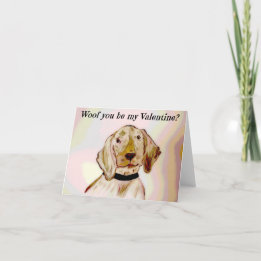 Puppy Kärlek Helgkort