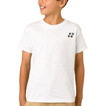 Puppy Kärlek hjärta med tass avtryck