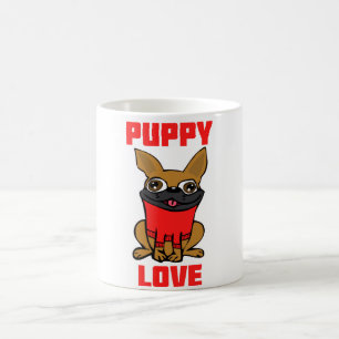 Puppy Kärlek Kaffemugg