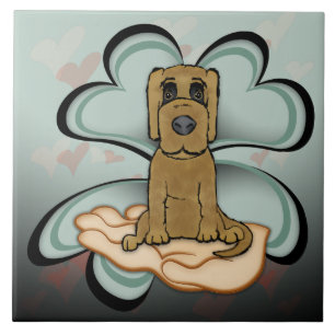 Puppy Kärlek Kakelplatta