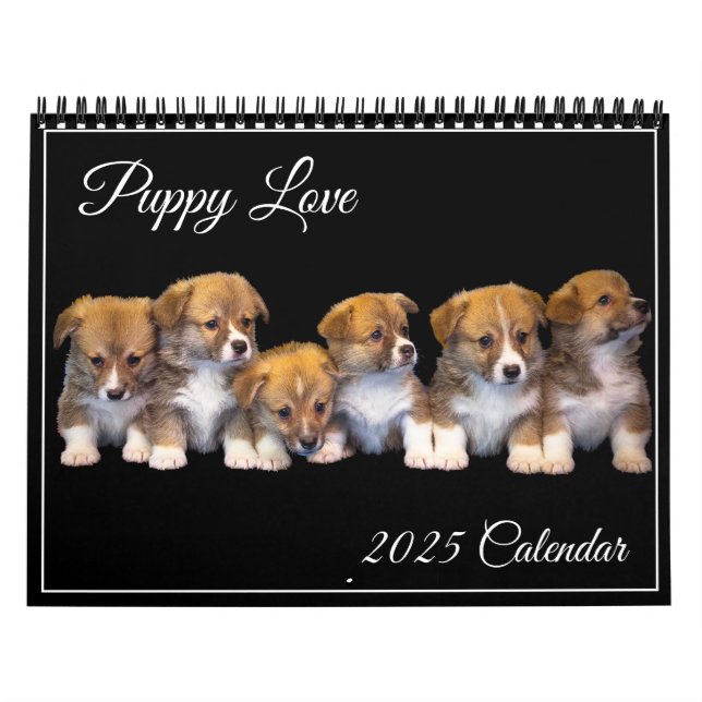 Puppy Kärlek Kalender (Omslag)