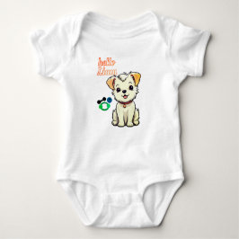 Puppy Kärlek Liam Baby Bodykostym. T Shirt
