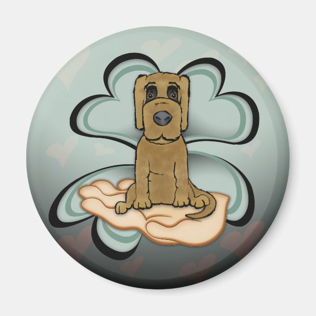 Puppy Kärlek Magnet (Framsidan)