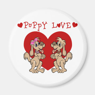 Puppy Kärlek Magnet