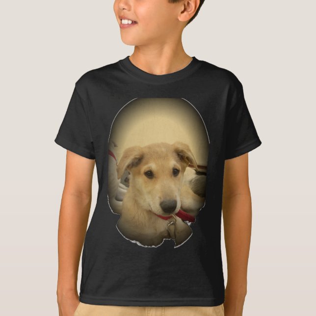 Puppy Kärlek: Människans bästa vän T-shirt (Framsida)