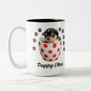 Puppy Kärlek Mugg