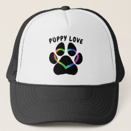 Puppy Kärlek Rainbow Heart Keps