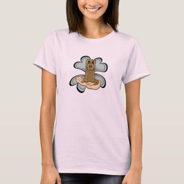 Puppy Kärlek T-shirt (Framsida)