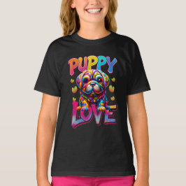 Puppy Kärlek T Shirt